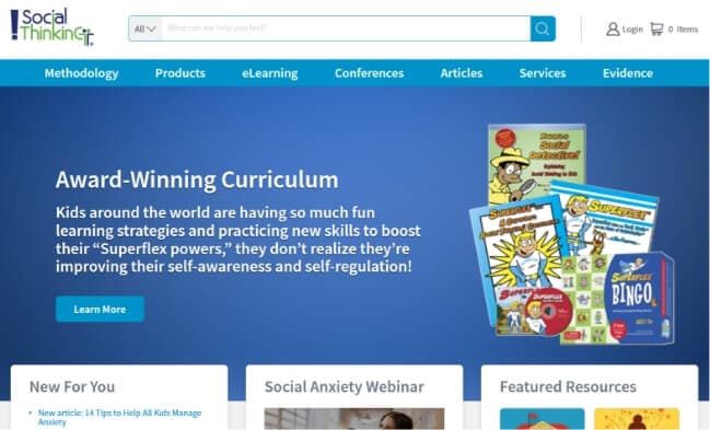 Social Thinking desktop screenshot